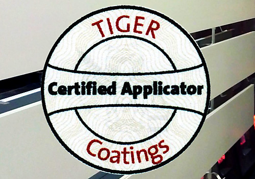 Tiger certified powder coaters Kent